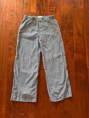Girls Abercrombie Kids gingham pants size 9/10